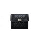  CHANEL 샤넬 보이 플랩 반지갑 은장 11CM AS87555