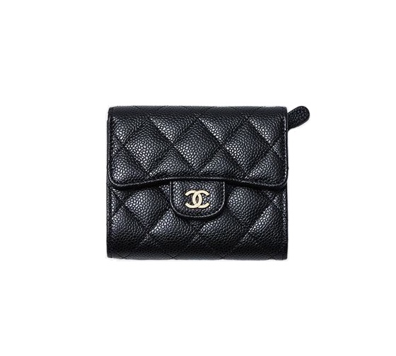 1위 CHANEL 샤넬 클래식 캐비어 반지갑 11CM AS87005
