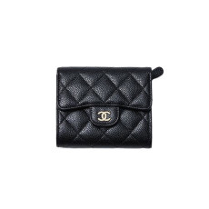 1위 CHANEL 샤넬 클래식 캐비어 반지갑 11CM AS87005