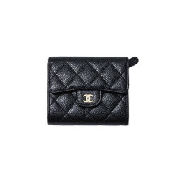 1위 CHANEL 샤넬 클래식 캐비어 반지갑 11CM AS87005