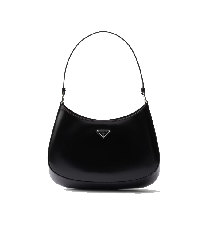  PRADA 프라다 클레오 브러시드 가죽 숄더백 1BC499