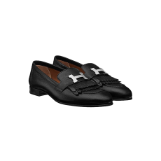  HERMES 에르메스 H 튈르리 블로퍼 단화 블랙