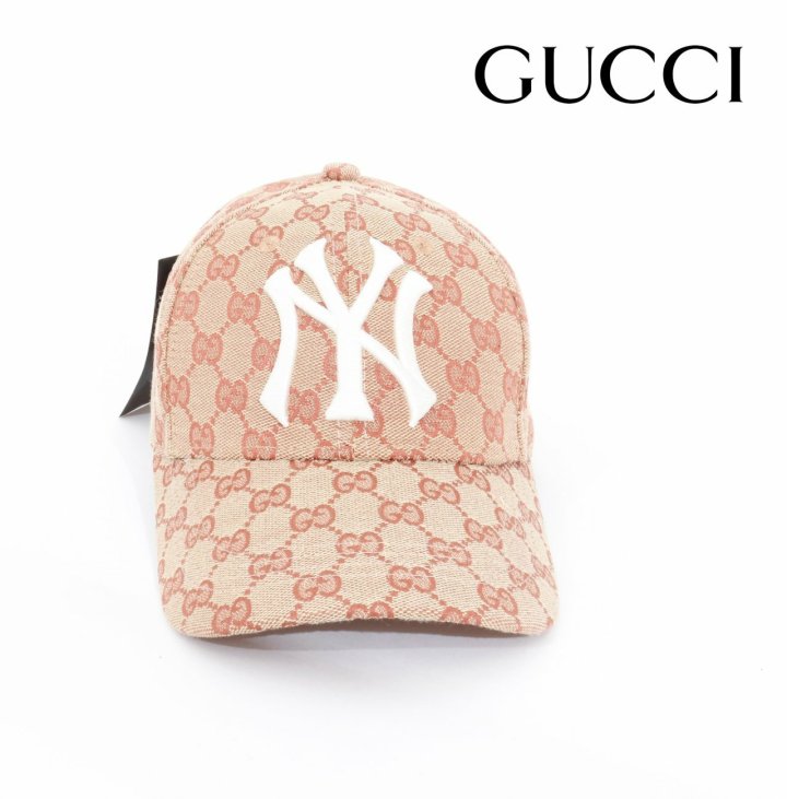GUCCi  구찌 NY자수 GG캔버스 볼캡