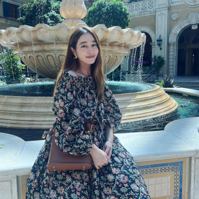  [배우 이민정] DIOR 디올 C'EST DIOR 미디엄 백 브라운