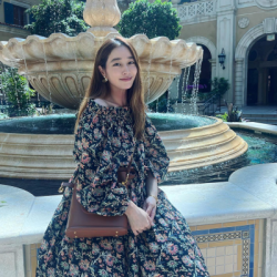  [배우 이민정] DIOR 디올 C'EST DIOR 미디엄 백 브라운