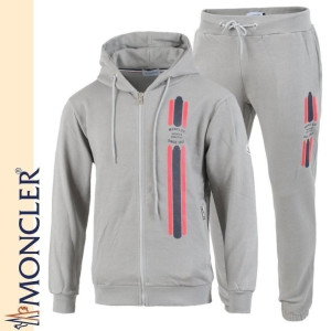 MONCLER 몽클레어 피그먼트 삼선 나염 후드집업 셋트