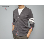 ●1월 판매 7위● THOM BROWNE 톰브라운 스티치 사선 가디건