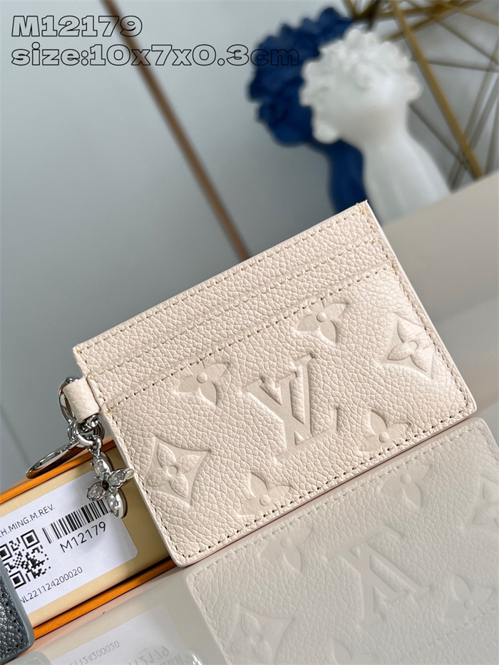 30위 LOUIS VUITTON 루이비통 앙프렝뜨 카드/명함지갑 M12179 2024/신상 2COLOR