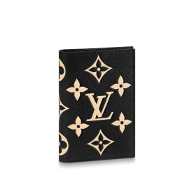 32위 LOUIS VUITTON 루이비통  여권 케이스 레더 모노그램 엠보싱 여권 커버 지갑 M46290