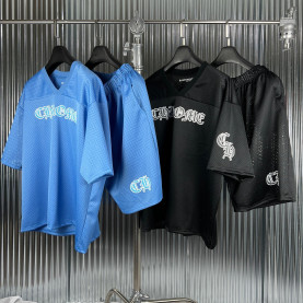 CHROME HEARTS 크롬하츠 매쉬 반팔 & 하프팬츠