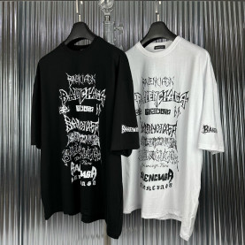 BALENCIAGA 발렌시아가 멀티 메탈 반팔