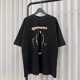 VETEMENTS 베트멍 리퍼 로고 반팔 티셔츠