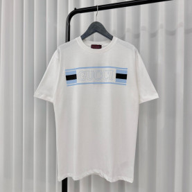 GUCCI 구찌 프린트 코튼 저지 반팔 티셔츠 2COLOR