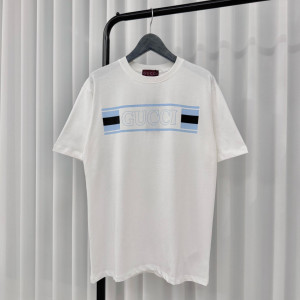 GUCCI 구찌 프린트 코튼 저지 반팔 티셔츠 2COLOR