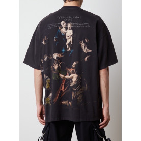 OFF-WHITE 오프화이트 스탬프 마리 반팔 티셔츠
