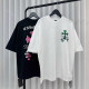 CHROME HEARTS 크롬하츠 멀티 엠보 크로스 반팔 티셔츠